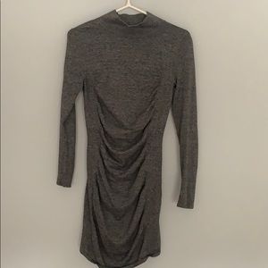 Long sleeved sweater dress